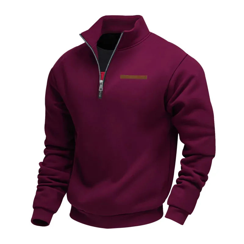 Peter | Felpa casual uomo in polar regular fit