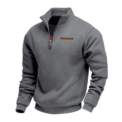 Peter | Felpa casual uomo in polar regular fit