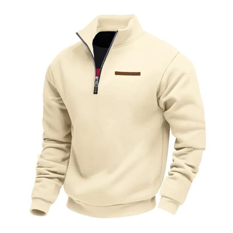 Peter | Felpa casual uomo in polar regular fit